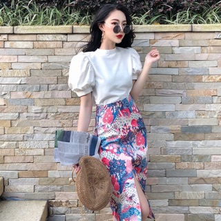 Áo tay bồng ngắn