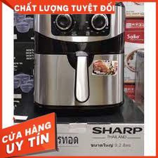 Nồi chiên không dầu Sharp chính hãng 8 lit bảo hành 12 tháng