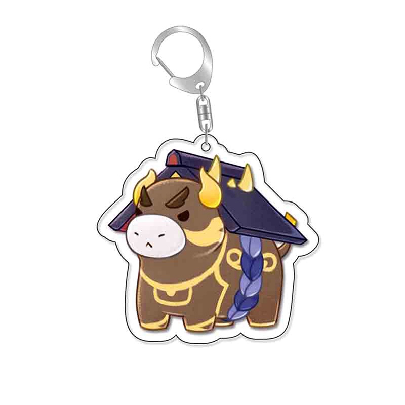 Ygt Móc Khóa Hình Nhân Vật Game Merchandise Genshin Va Chạm Vũ Khí Tầm Nhìn Rẻ