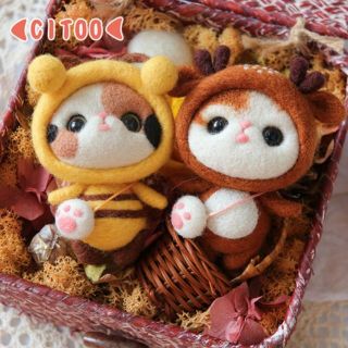 Combo nguyên liệu len chọc giá tốt và mắt thú