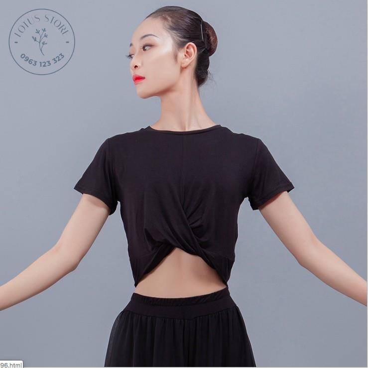 Áo croptop trang phục múa, nhảy A16 - Lotus Store
