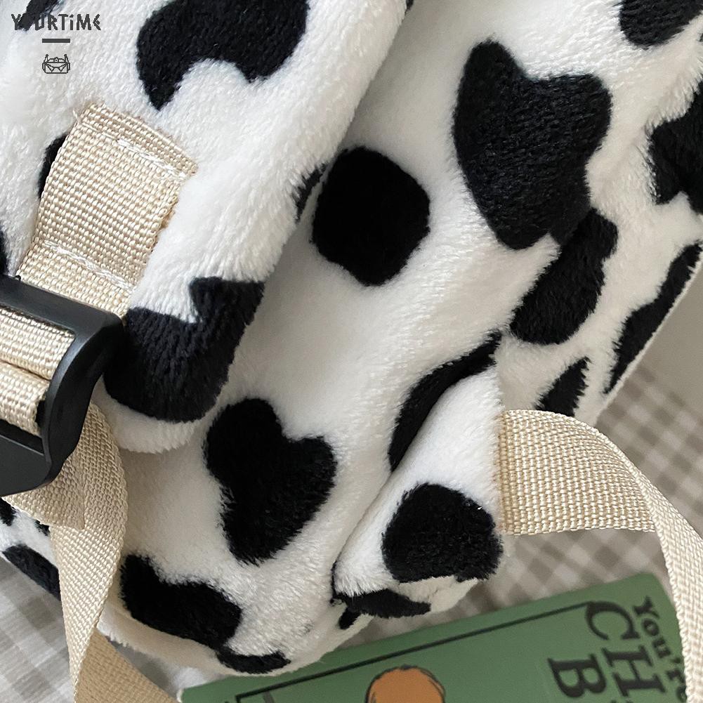 Ba Lô Học Sinh In Hình Bò Sữa Đáng Yêu