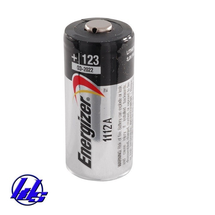 Pin CR123, CR123A Energizer 3v Lithium chính hãng - Vỉ 1 viên