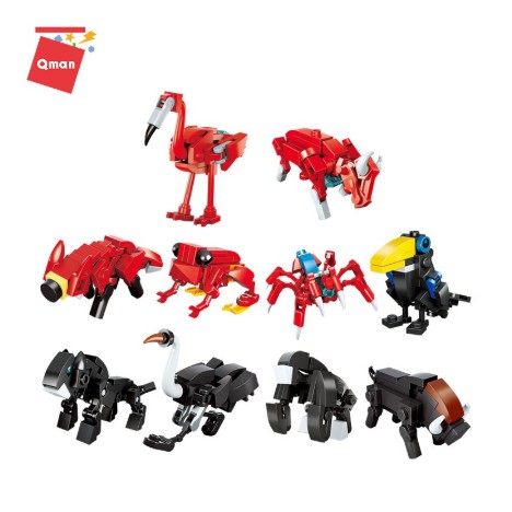 QMAN2103 - BỘ LẮP RÁP LEGO ĐỘI QUÂN RỪNG XANH