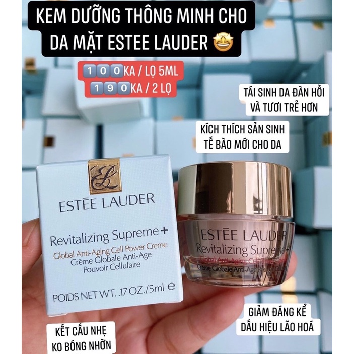 KEM DƯỠNG ÉT TE LAU DỜ MINISIZE 5ml FULLBOX (SẲN)