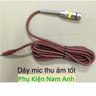 Dây mic thu âm chất lượng cao