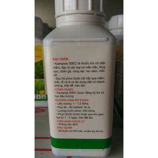 Thuốc cỏ mầm 3 tháng- Kamaras