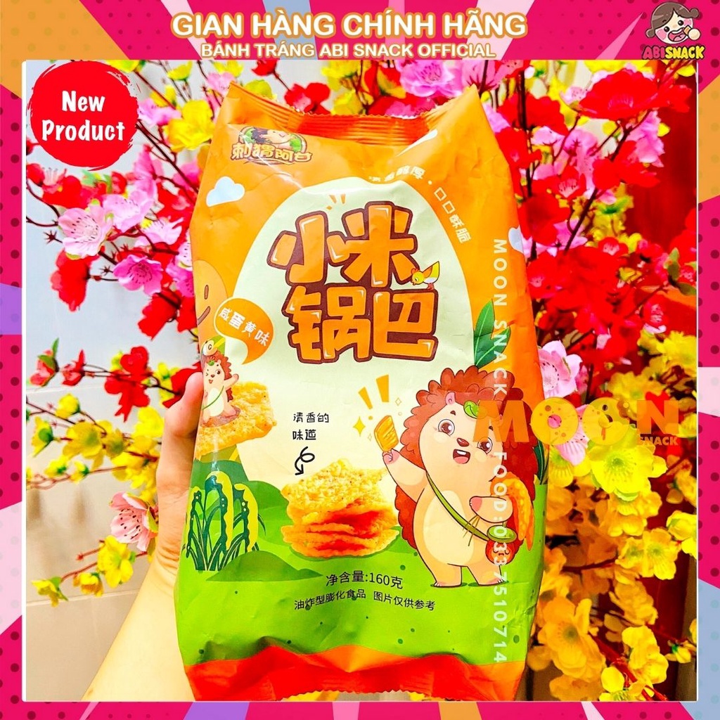 Bánh Snack Nhím YOUYUSU món ăn nhẹ thực phẩm chiên giòn 🦔 GÓI LỚN 160g