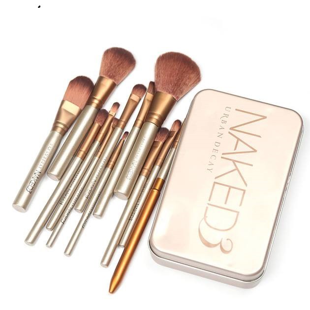 Bộ 12 cây cọ trang điểm Naked 3