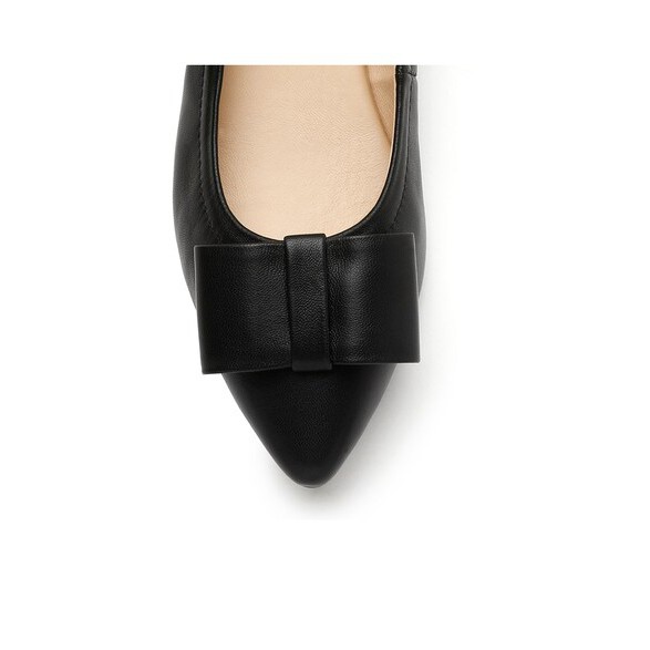 Giầy gót thấp Pazzion Singapore chính hãng 3089-31 BLACK