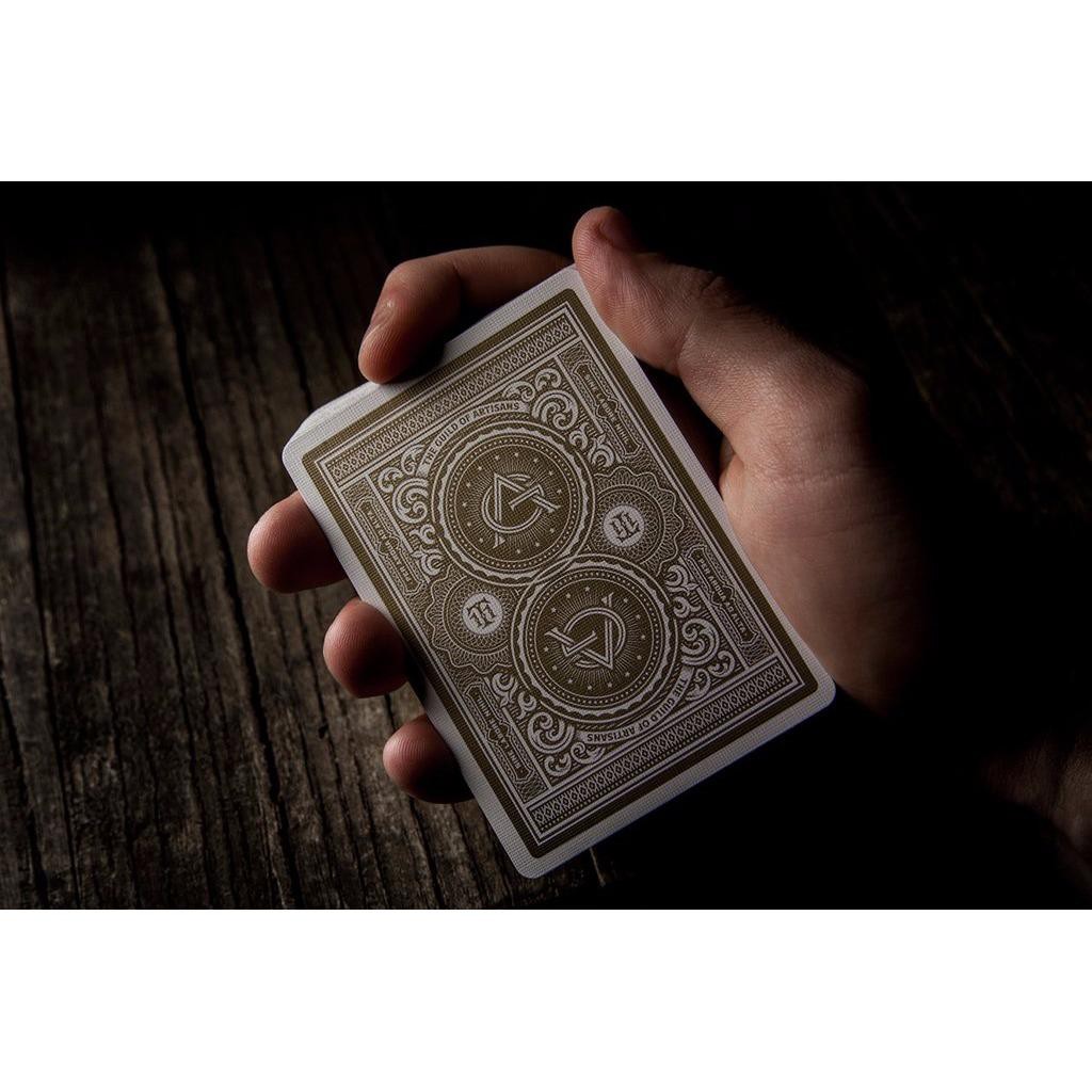 Bài ảo thuật bicycle USA cao cấp : White Artisans Deck