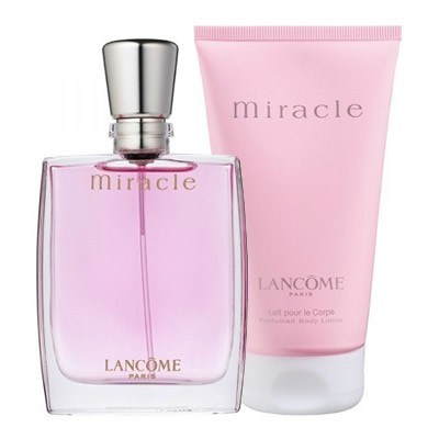 Mua nước hoa TẶNG dưỡng thể - GIFT SET LANCOME MIRACLE ( nước hoa 30ml + bodylotion 50ml)