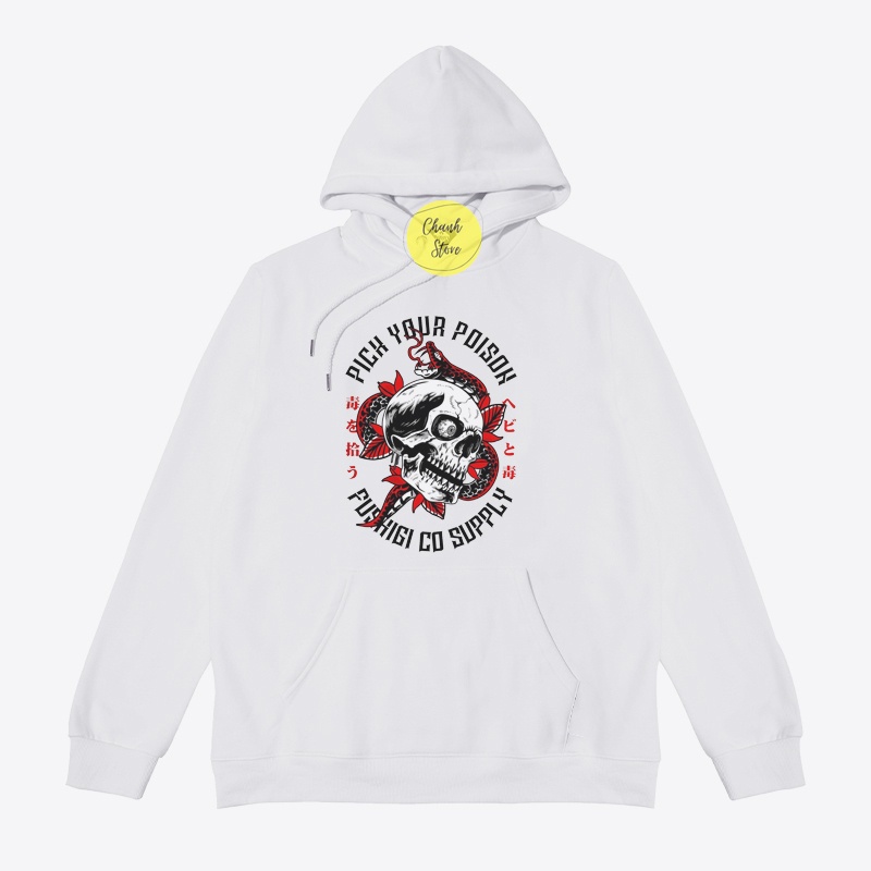Áo Hoodie Form Rộng Oversize Unisex Pick Your Poision