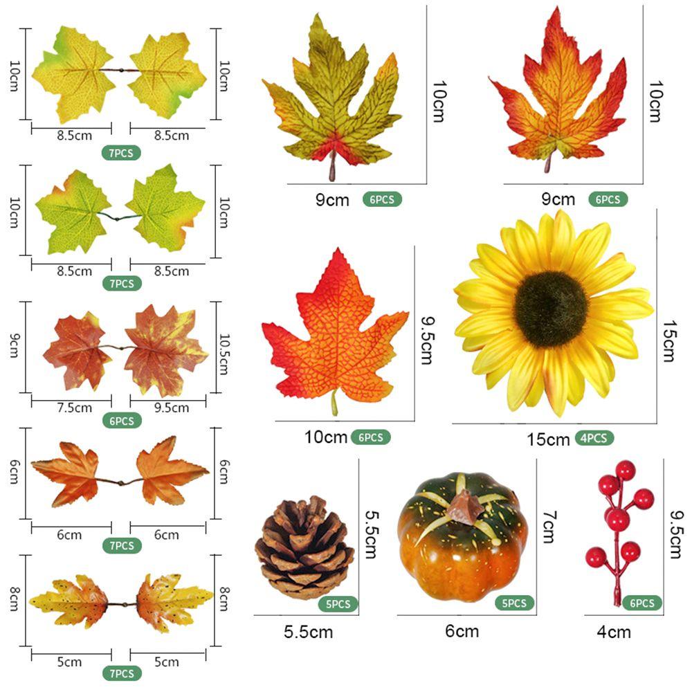 YNATURAL Dây Mây Hình Hoa Hướng Dương Trang Trí Phòng Giáng Sinh