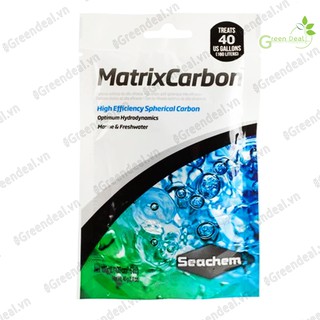 SEACHEM - Matrix Carbon | Vật liệu lọc than hoạt tính khử độc nước hồ cá thuỷ sinh