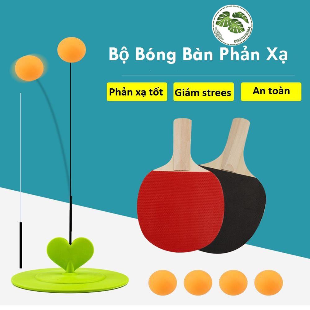 Bóng bàn🌸FREESHIP🌸Bộ Bóng bàn phản xạ tốt cho bé👉 cả nhà chơi vui  luyện tay luyện chân luyện mắt cho trẻ KN28