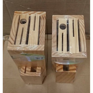 Ống gỗ cắm dao - kéo