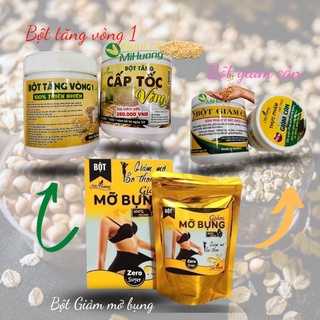 Bột Giảm Mỡ Bụng Mị Hương Bột giảm Cân Mị Hương Tăng Vòng 1 Cấp Tốc Chính Hãng