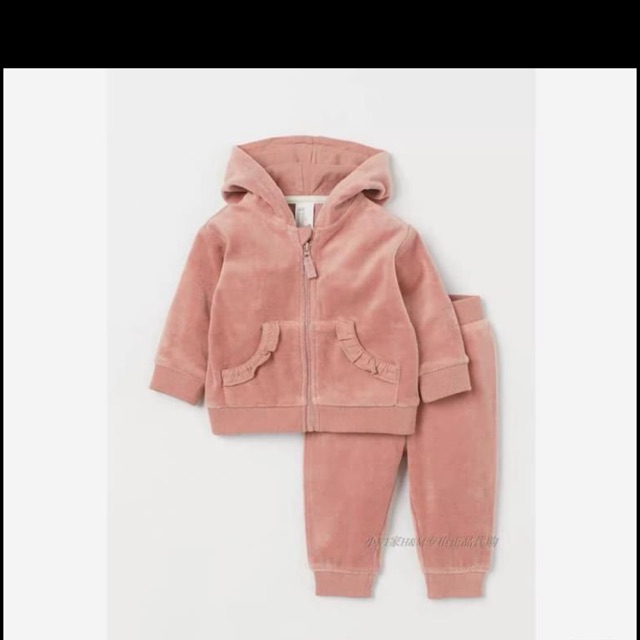 Bộ nhung cho bé gái