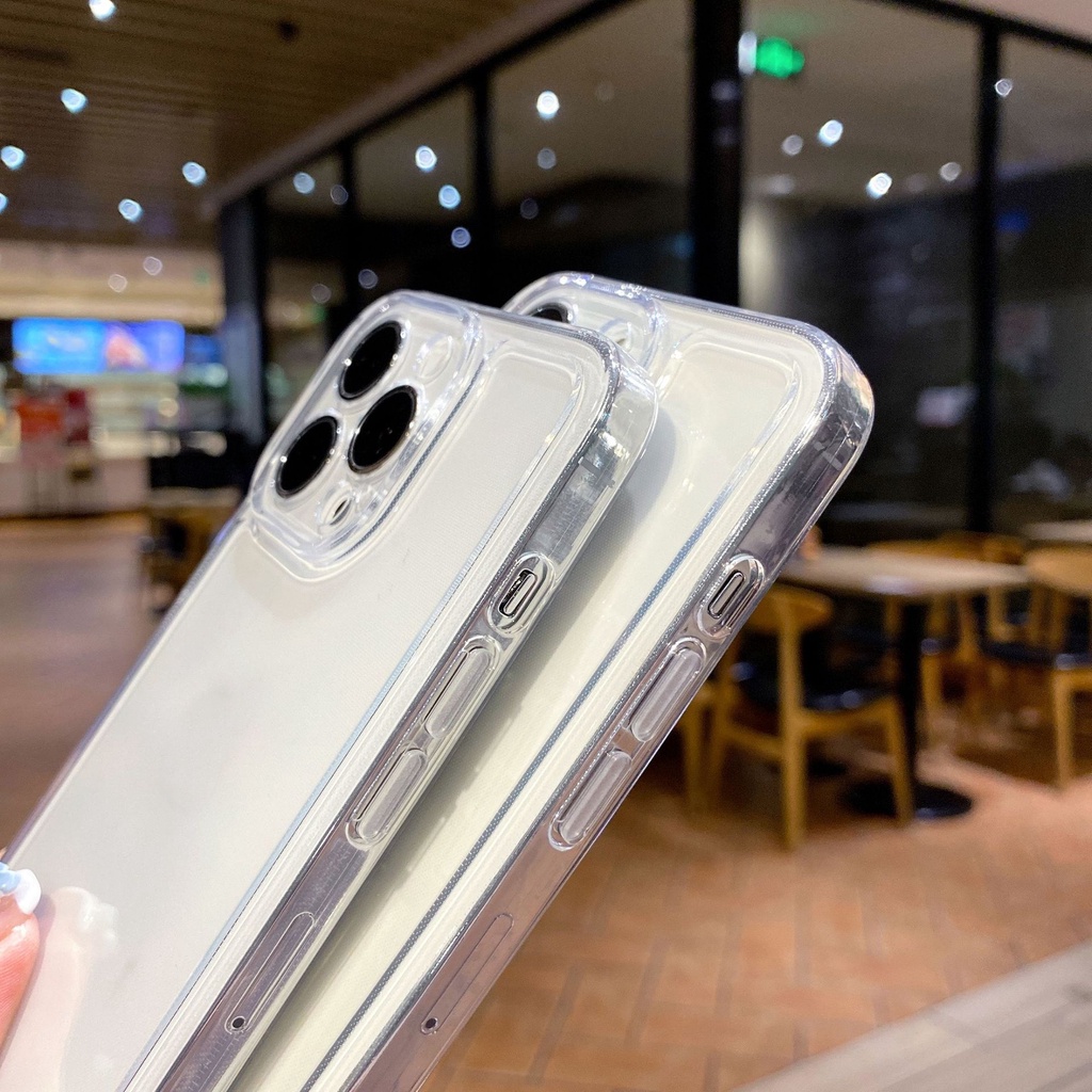 Ốp Điện Thoại Trong Suốt Mạ Điện Họa Tiết Vũ Trụ Cho iPhone 13 12 11 X XS Pro Max XR 6 6S 7 8 Plus