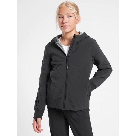 Áo khoác trần bông nhẹ Athleta 981583 Girl Jump To It Jacket size M, XXL