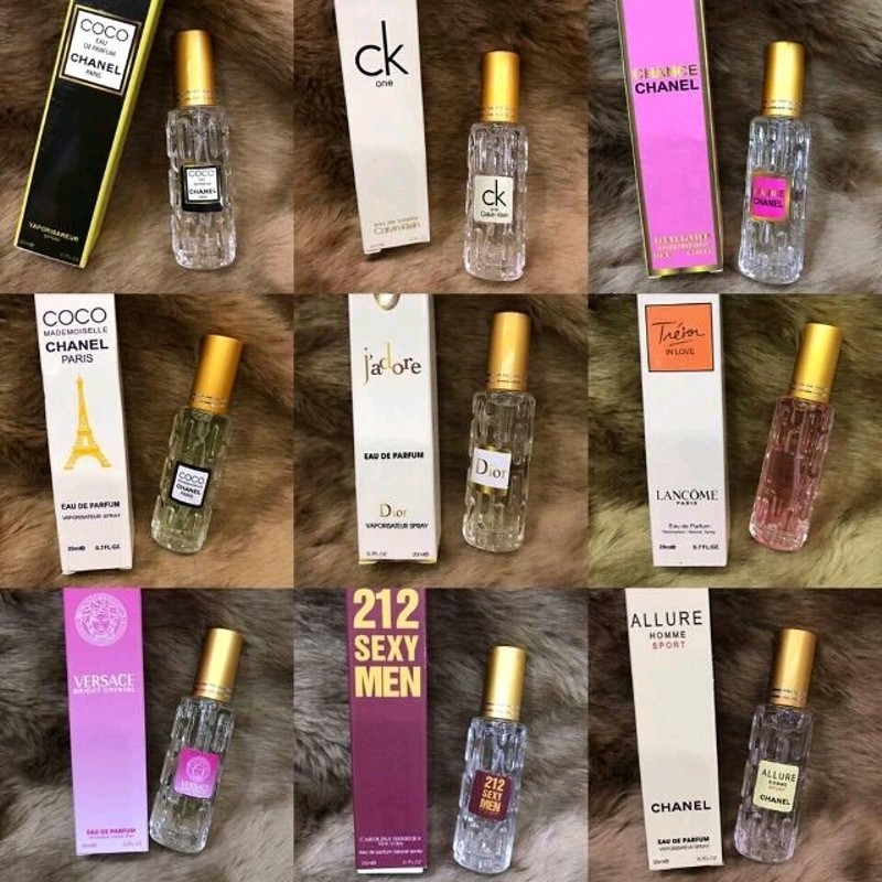 Nước Hoa Test Mini Dạng Xịt , 20ml, Hương Thơm Quyến Rũ Ngọt Ngào. Đủ mùi cho cả nam và nữ | BigBuy360 - bigbuy360.vn