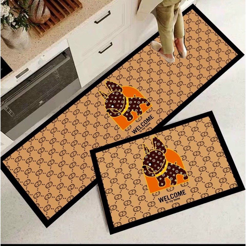 Combo 2 thảm trải sàn bếp