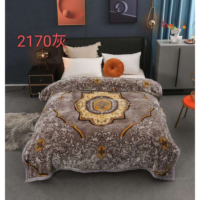 CHĂN NỈ TUYẾT 2  MẶT HỌA TIẾT MỀM MỊN NẶNG 3KG KÍCH THƯỚC 2MX2M3