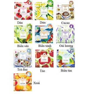 🌸( Sẵn) Mặt nạ l'herboflore cấp ẩm, trắng da