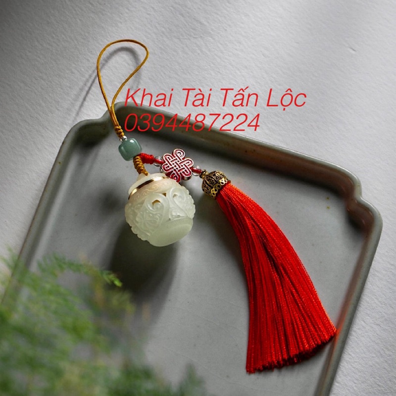 Dây treo xe hơi , điện thoại phát sáng lưu trữ hương mang tài Lộc , bình an