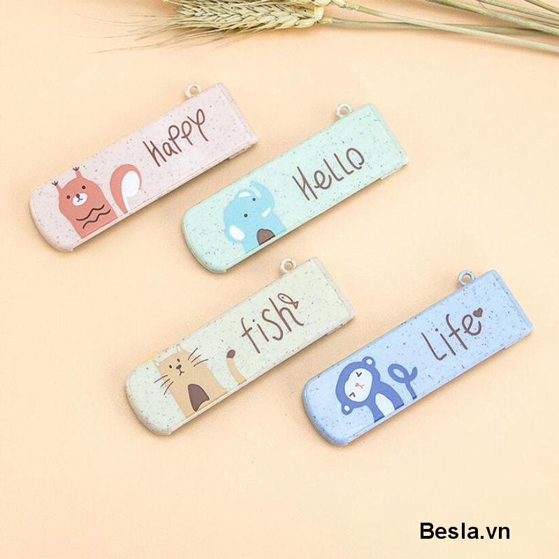 🌈Lược Mini kèm gương tiện lợi