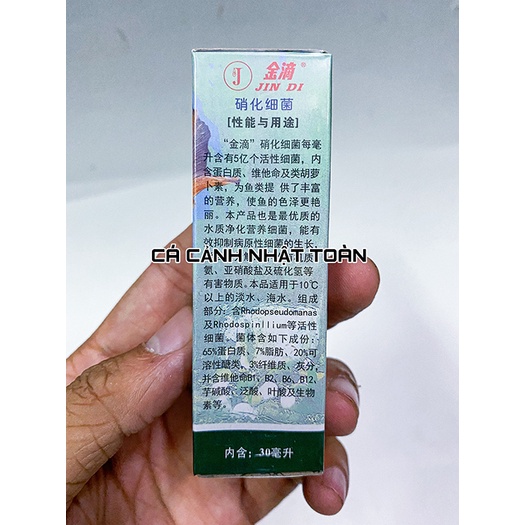 MEN VI SINH JINDI HỒNG LÀM TRONG NƯỚC BỂ CÁ CẢNH 30ML