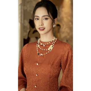 áo bà ba gấm mềm đẹp loại 1