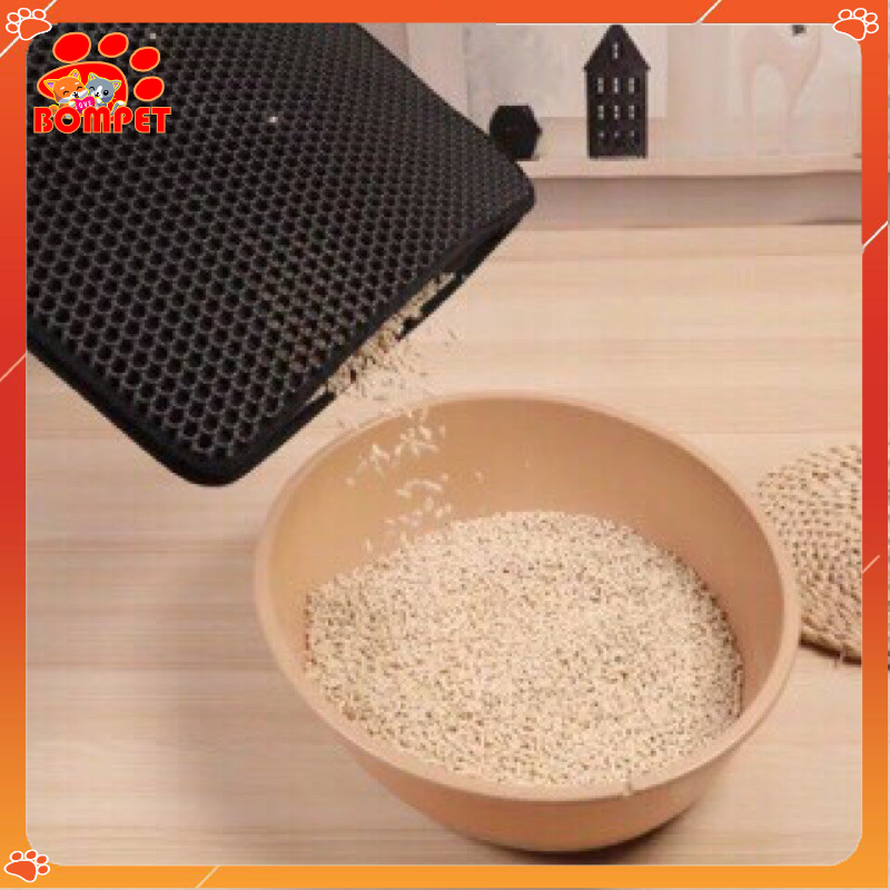 Thảm Hứng Cát Mèo, Thảm Lót Khay Vệ Sinh, Nhà Vệ Sinh Cho Mèo BOMPET
