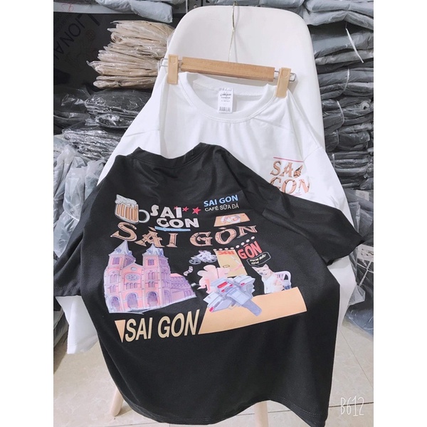 Áo thun SÀI GÒN in 2 mặt 5D TH6