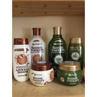 Cặp dầu gội và dầu xả Garnier Botanic Therapy
