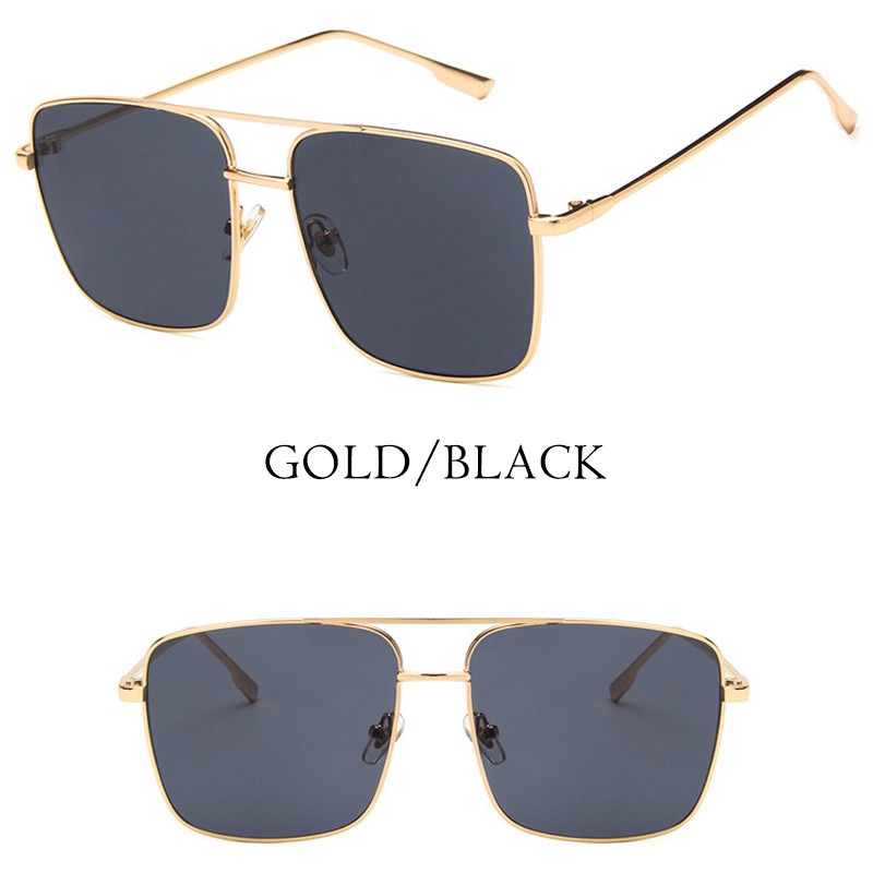 Kính mát gọng vuông phong cách cổ điển thời trang dành cho cả nam và nữ