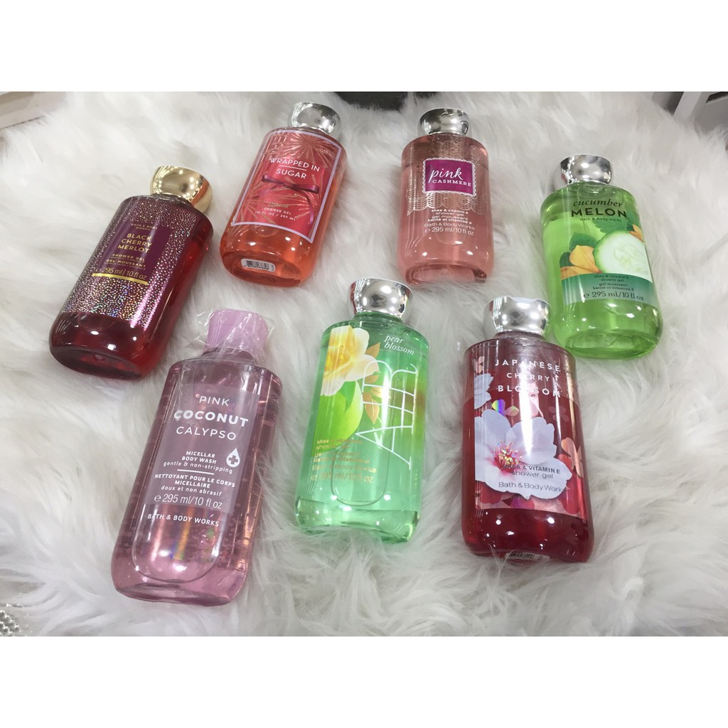 Sữa tắm Bath Body Works Shea & Vitamin E Shower Gel