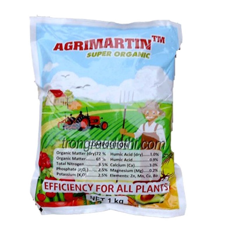 Phân Hữu Cơ  Nhập Khẩu BỈ Agrimartin