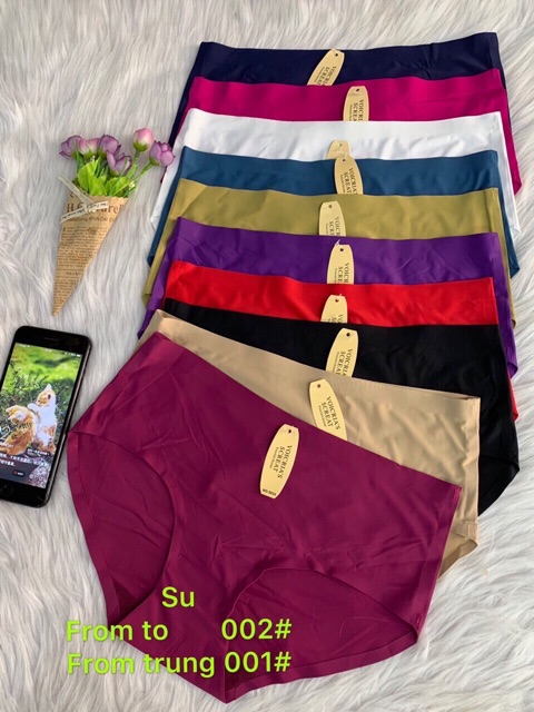 Quần Lót Đúc Su Không Đường May form size 40-60kg, quần lót nữ