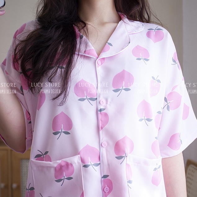 Đồ Bộ Cao Cấp - Bộ Ngủ Pijama Nữ Lụa Nhập Cao Cấp Chất Vải Mềm Mướt Siêu Thoáng Mát Thiết Kế Trẻ Trung Mặc Ở Nhà | BigBuy360 - bigbuy360.vn