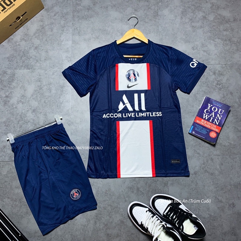 Bộ quần áo đá banh CLB PSG 2022/2023 hàng cao cấp đủ mẫu