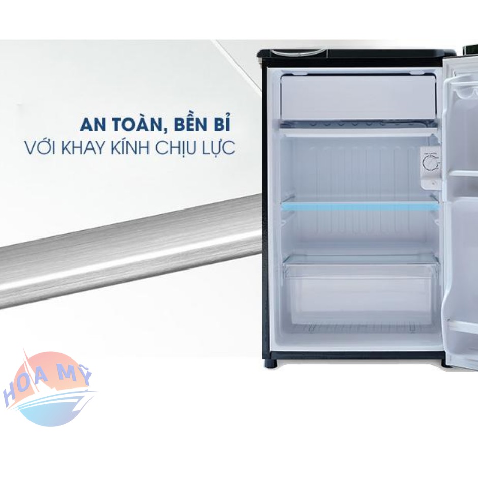 Tủ lạnh AQUA 90 lít AQR-D99FA(SS)