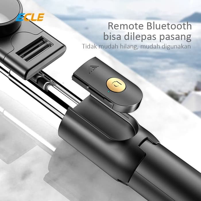 Gậy Chụp Ảnh Tự Sướng Ecle Bse1004 Kết Nối Bluetooth Màu Đen | BigBuy360 - bigbuy360.vn