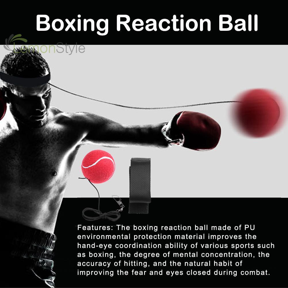 [IN STOCK/COD]Boxing Punching Reaction Training Speed Ball Tennis Sports Decompression