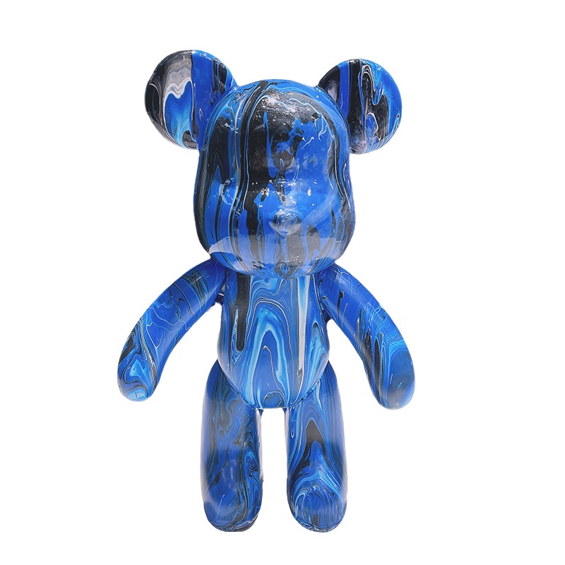 Bearbrick - Gấu bôi sơn Handmade cao cấp Bearbrick size 23cm cao cấp cho mọi lứa tuổi decorchina-gấu bôi sơn handmade