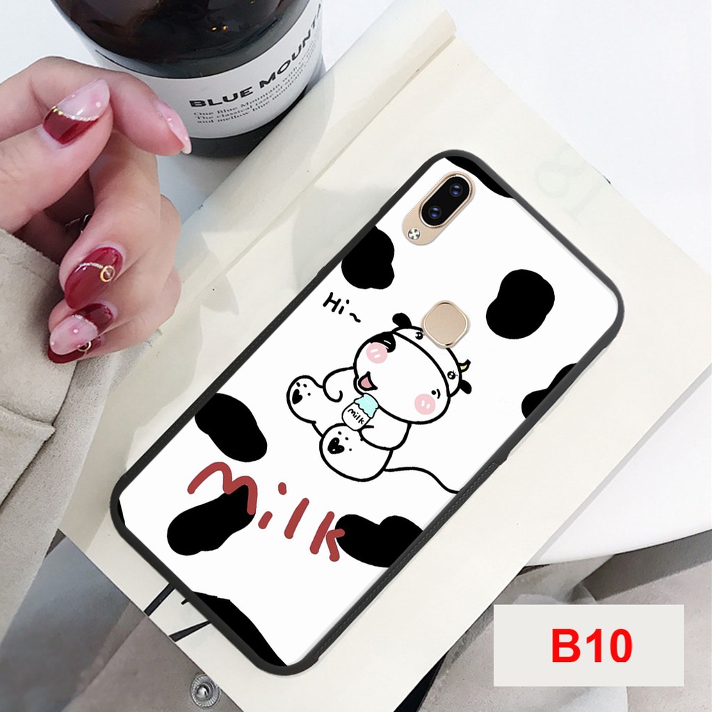 ỐP LƯNG ĐIỆN THOẠI VIVO Y91 -VIVO Y95 BÒ SỮA TREND MẪU CỰC HOT