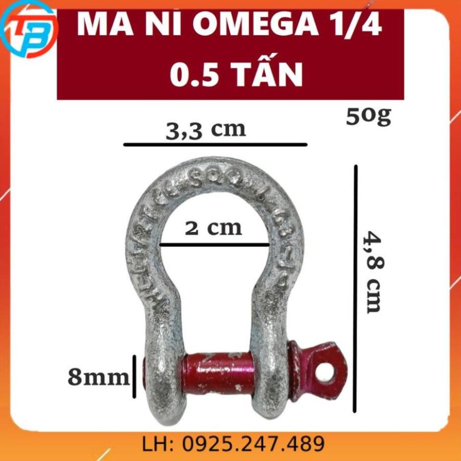 Ma ní hình Omega [ 0.5 Tấn ] CÁP THÉP Thái Bình VinàN