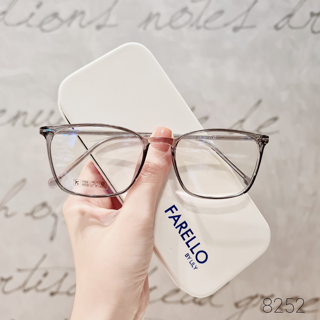 Gọng Kính Cận Lilyeyewear Mắt Vuông Thời Trang Nam Nữ - 8252 | BigBuy360 - bigbuy360.vn