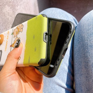 Ốp Lưng IPHONE -ANDROID Da IMD Hình Nổi Bear x Rabbit